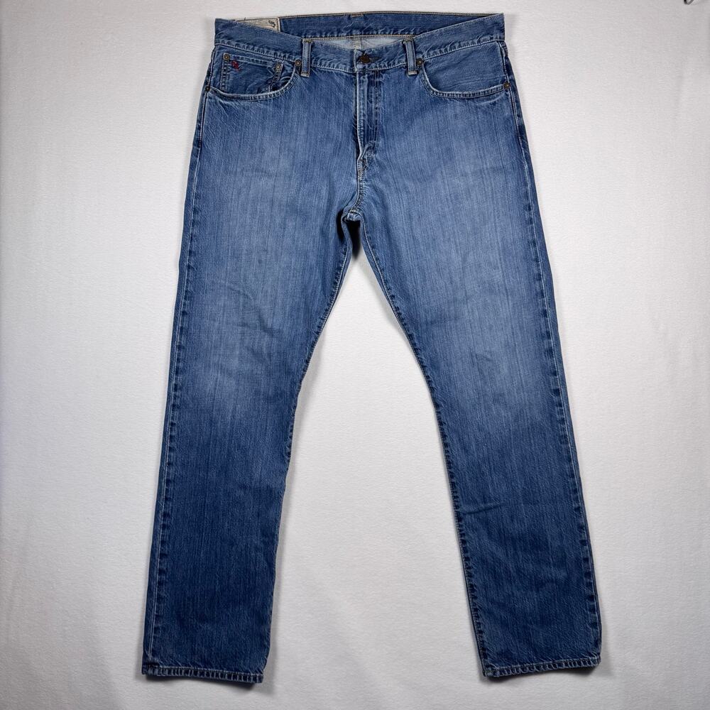 Vintage Polo Ralph Lauren Hampton Relaxed Jeans Size 36/32 Men's Denim 90's Y2K